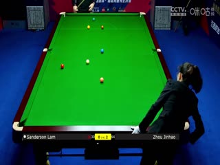 斯诺克玉山世界公开赛首日 林杉峰1-5周金豪 20250223