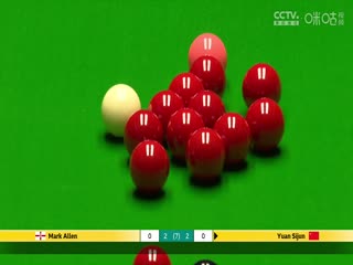 斯诺克威尔士公开赛32进16 袁思俊4-3马克·艾伦  20250213