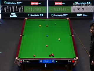 斯诺克球员锦标赛第一轮 贾德·特鲁姆普6-2雷佩凡 20250319