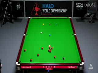 斯诺克世锦赛资格赛96进64及64进32 杰克·利索夫斯基6-3扎克·舒尔第（第一阶段） 20250413