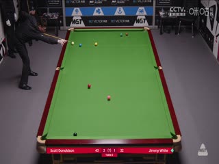 斯诺克威尔士公开赛资格赛 斯科特·唐纳森4-3吉米·怀特 20250206