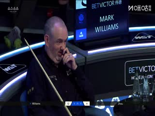 2025斯诺克英格兰公开赛32进16 马克·威廉姆斯1-4周跃龙 20250917