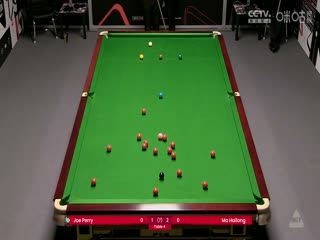斯诺克威尔士公开赛资格赛 乔·佩里2-4马海龙 20250206
