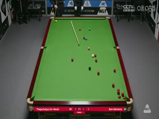 斯诺克威尔士公开赛资格赛 塔猜亚·乌诺2-4本·默滕斯 20250206