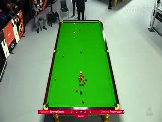 斯诺克德国大师赛64进32 诺鹏·桑坎姆4-5吉米·罗伯逊  20250129