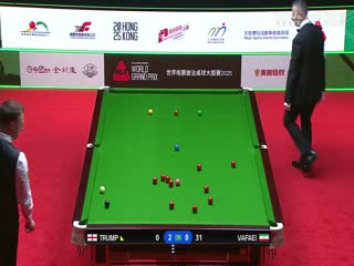 斯诺克世界大奖赛8进4 贾德·特鲁姆普5-0侯赛因·瓦菲  20250307