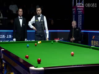 斯诺克玉山世界公开赛64进32 乔·佩里2-5丁俊晖  20250224