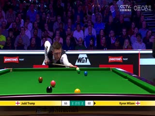 2025斯诺克大师赛半决赛 贾德·特鲁姆普3-6凯伦·威尔逊 20250119