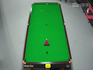 斯诺克德国大师赛64进32 罗伯特·米尔金斯5-4徐思  20250128