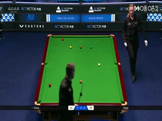 2025斯诺克英格兰公开赛四分之一决赛 杰克逊·佩奇4-5马克·塞尔比 20250920