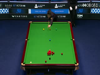 2025斯诺克英格兰公开赛决赛第一阶段 周跃龙2-6马克·艾伦 20250921