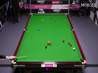 2025斯诺克英国公开赛64进32 张家玮4-3马修·史蒂文斯 20250924