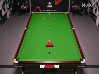2025斯诺克国际锦标赛资格赛 庞俊旭6-1罗斯·缪尔 20251001