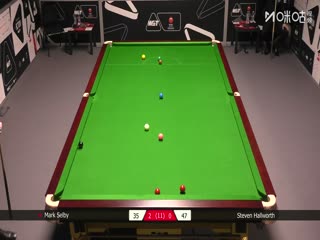2025斯诺克南京国锦赛资格赛 马克·塞尔比6-0斯蒂芬·霍尔沃斯 20250930