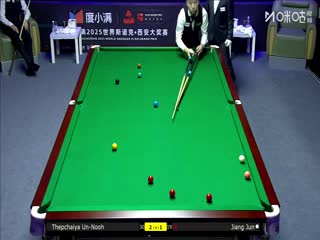2025斯诺克西安大奖赛延期资格赛第一轮 塔猜亚·乌努5-3江俊 20251007