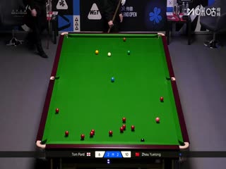 2025斯诺克北爱尔兰公开赛分之一决赛 汤姆·福德4-5周跃龙 20251025