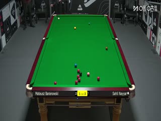 斯诺克英锦赛资格赛 马特乌斯·巴拉诺夫斯基5-4萨希尔·纳亚尔（一） 20251122