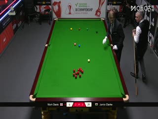斯诺克英锦赛资格赛第二轮112进80 马克·戴维斯5-6杰米·克拉克 20251124