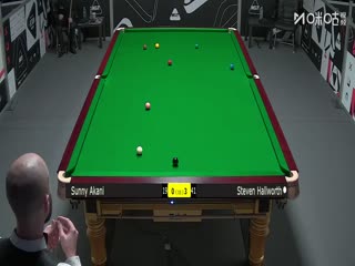 斯诺克英锦赛资格赛第二轮112进80 阿卡尼·宋沙瓦3-6蒂芬·霍尔沃斯 20251124