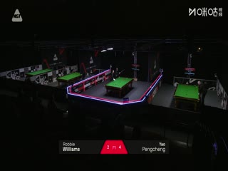 斯诺克英锦赛资格赛第二轮112进80 罗比·威廉姆斯6-5姚朋成 20251124