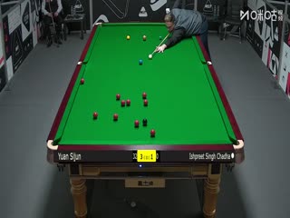 斯诺克英锦赛资格赛第三轮80进48 袁思俊6-4伊什普利特·辛格·查达 20251125