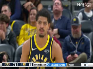NBA常规赛 掘金VS步行者 20251204