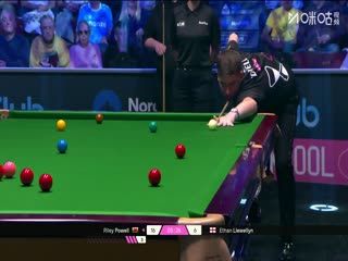 斯诺克单局限时赛64进32 莱利·鲍威尔17-33伊森·卢埃林 20251213